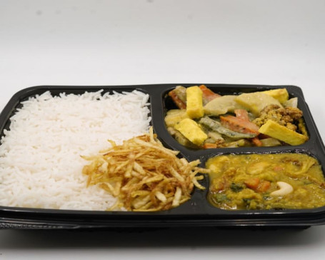 Rice Navratan Korma Minibhoj Thali