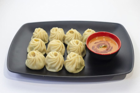 Veg Steamed Momo 8Pc