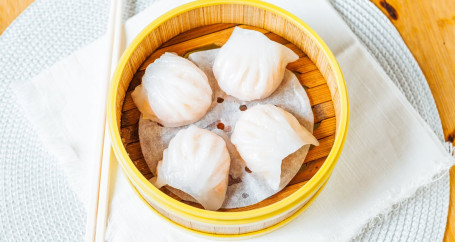 416. Sǔn Jiān Xiā Jiǎo Huáng Shrimp Dumplings (Har Gow)