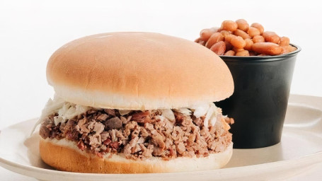 Chopped Brisket Sandwich Meal