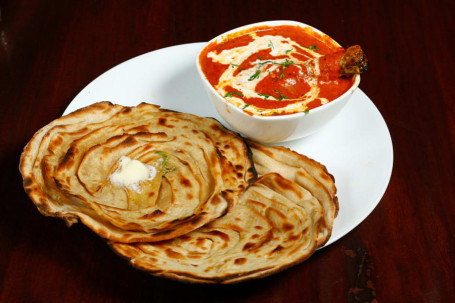 Butter Chicken Parantha Combo