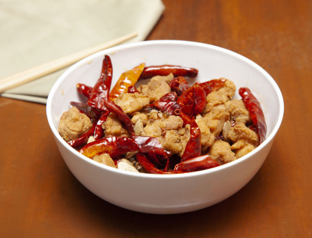 Crispy Schezwan Chilli Chicken Dry