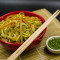 Veg Chinese Green Noodles [Serves 2]