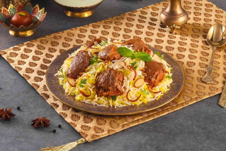 Dum Gosht Mutton Dum Biryani, Serve 1)