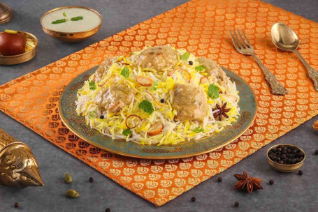 Afghani Tikka Frango Cremoso Dum Biryani, Serve 1)