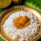 Steamed Rice, Sambhar, Kootu, Vegetable Of The Day