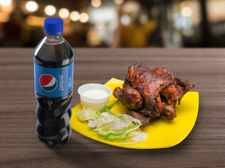 Grilled Chicken Half+ Pepsi 250 Ml Pet Bottle