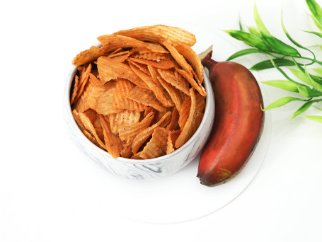 Organic Red Banana Tomato Chips 100 Grams