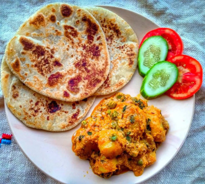 Paratha Aloo Sabji Combo