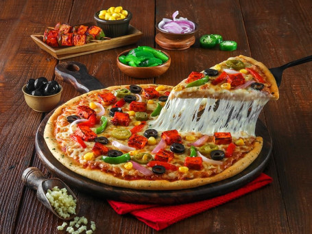 Medium Pizza -Maharaja Veg Cheese Burst Pizza