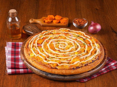 Peri Peri Paneer Tikka Pizza (Medium Pizza)
