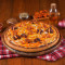 Chicken Kheema, Tikka Tandoori Cheese Pizza (Medium Pizza)