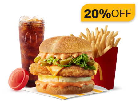 Refeição Premium De Frango Mcsaver Mcspicy