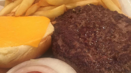 Almoço Deluxe Com Cheeseburger
