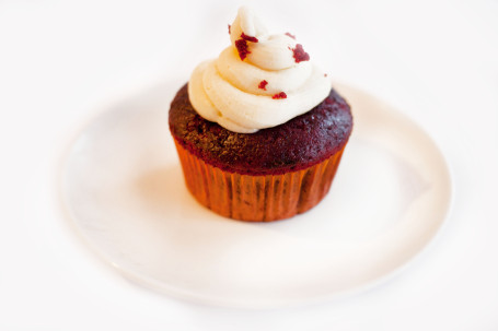 Red Velvet With Cream Cheese Cupcake