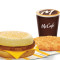 Sausage Mcmuffin 3 Pc Meal