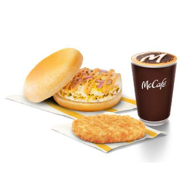 Spicy Egg Mcmuffin 3 Pc Meal With Cappuccino (S)