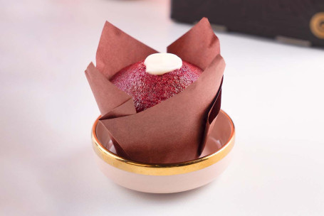 Cupcake Red Velvet De Natal