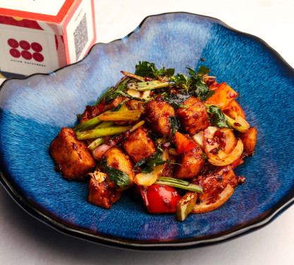 Thai Stir Fried Tofu And Chestnut