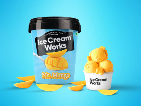 Mr. Mango Ice Cream (Tub)