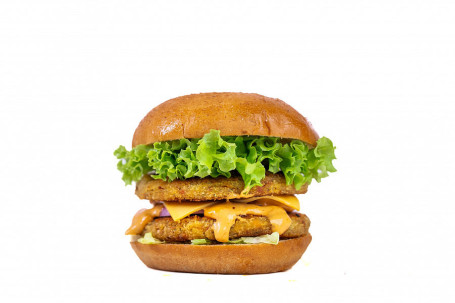 Desi Signature Beemer Burger (Double Patty) [V]