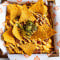 Cheesy Nacho With Salsa And Jalapeno