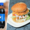 Crispy Chicken Burger Pepsi (250 Ml)