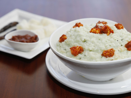 Curd Rice With Side Dish