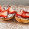 Zeppoles With Nutella And Fresh Strawberries