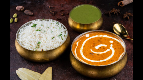 Dal Makhani Rice/Breads Condiments