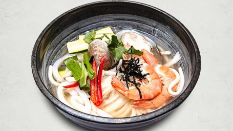 Seafood Udon 해물우동 Hǎi Xiān Wū Dōng Miàn