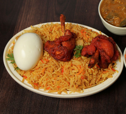 Chicken (65 Biryani) (Half)