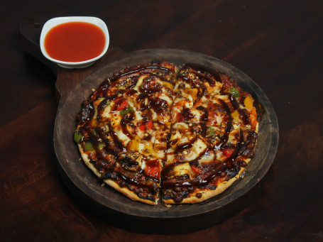 Crunchy Paneer Bbq Pizza