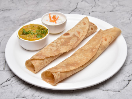 Chapati (2 Pcs) Veg Kurma