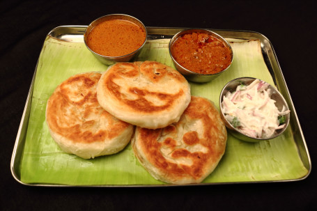 Madurai Bun Parotta Set (2 Pcs)