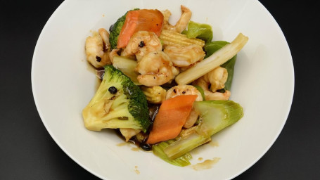 902. Shrimp With Black Bean Sauce