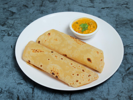 Chapati (2 Nos) With Korma (Full Day)