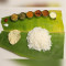 Veg Meals (Sambar, Rasam, Moru Curry, Kootu, Poriyal, Karakolambu, Rice.