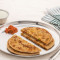 Mixed Veg Paratha (2 Pcs) With Curd And Pickle