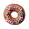 Colourful Choco Donut