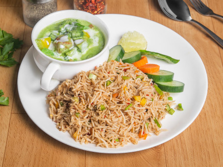 Green Thai Curry Thai Rice Veg