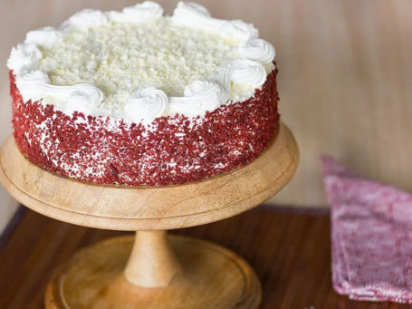 Red Velvet White Forest Cake [Eggless] [Half Kg]