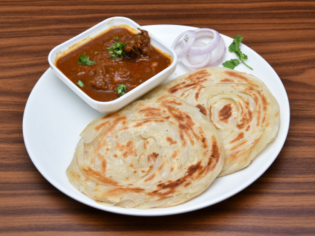 Parotta 2 Pcs) Tk Special Chicken Curry Half)