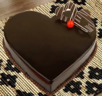 Choco Truffle Heart Shape Cake Special