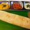 Plain Dosa (Served With Sambar And Chutney)