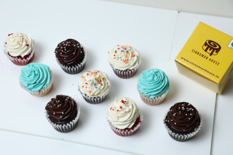 Box Of 9 Cupcakes Buy 8 Get 1 Free)