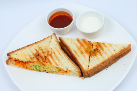 Veg Mozzarella Cheese Grilled Sandwich