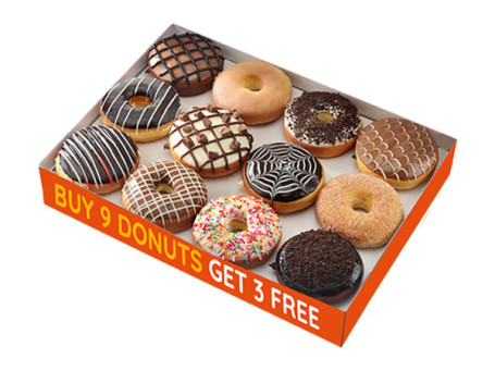 Speciality Box Of 12 Donuts (Buy 9 Get 3 Free)