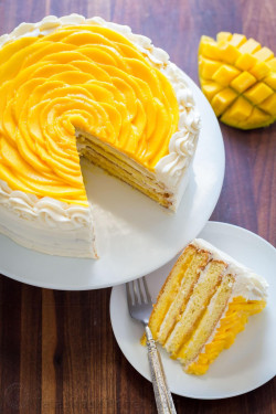 Mango Birthday Cake (500 Gms)