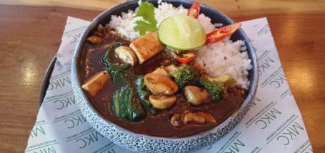 Tofu Bok-Choy, Sticky Rice